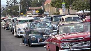 West Coast Kustoms 2024 fri night cruisin Broadway Santa Maria hot rods customs amazing classics [upl. by Randa]