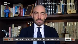 Matteo Bassetti e le minacce di morte dopo il vaccino  Ore 14 del 05012021 [upl. by Aerua]