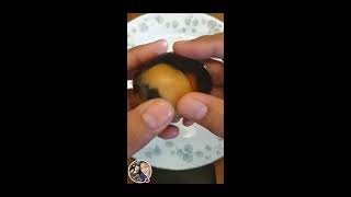 Cassies💞Channel is live CENTURY EGG DUCK EGG CRACKING PEELING TRENDING VIRALVIDEO BLACKEGG [upl. by Arretak]