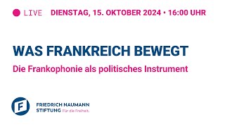 Was Frankreich bewegt  Die Frankophonie als politisches Instrument [upl. by Alastair]