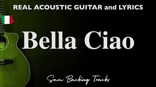 Bella Ciao Slow Acoustic Karaoke [upl. by Liesa979]