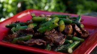 Beef with Asparagus in Black Bean Sauce Vol 18 [upl. by Enelrahc782]