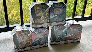 Target Pokémon TCG Eeveelution Black Friday Tin 2 Packs are here Vaporeon amp Umbreon [upl. by Baxie747]