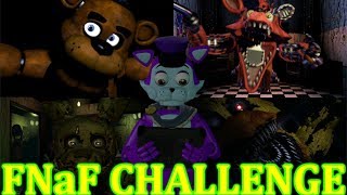 FNaF CHALLENGE [upl. by Retnuh]