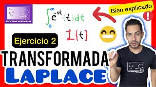 ✅​Transformada de LAPLACE de Ftt  𝘽𝙞𝙚𝙣 𝙀𝙭𝙥𝙡𝙞𝙘𝙖𝙙𝙤😎​🫵​💯​  Métodos Numéricos [upl. by Furtek536]