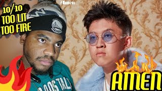 Rich Brian AMEN ALBUM REVIEW AND REACTION [upl. by Yattirb]