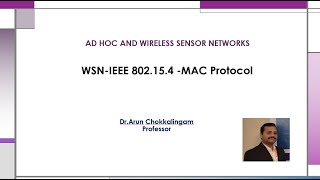 IEEE 802154 in WSN MAC Protocol EC8702UNIT3 Tamil [upl. by Yasnyl]