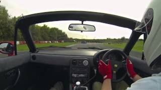 Mx5 Turbo vs Caterham Teeside [upl. by Kalk]