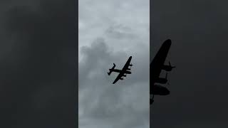 Blackpool Airshow  Battle of Britain Memorial Flight Avro Lancaster [upl. by Serle]