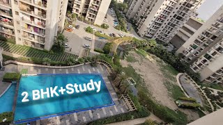 ajnara integrity raj nagar extensionreal estate vlog2 bhkstudyflat in delhi ncrproperty video [upl. by Liagabba]