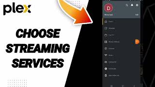 How To Choose Streaming Services On Plex App [upl. by Akcirderf52]