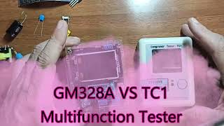 GM328A VS TC1 Multifunction Tester [upl. by Jacquenette]