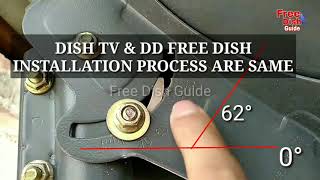 dd free dish antenna settings amp installation guide [upl. by Arita948]