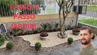 JARDIM DECORADO PASSO A PASSO [upl. by Lubbock]