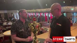 🎯Interview Berry van Peer  NoordBrabant Open 2024 sterkdarts [upl. by Eelik]