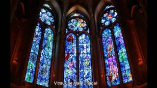 La Cathédrale de Reims et ses vitraux visite en images [upl. by Anayad]