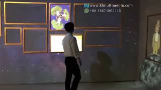 Innovative Exhibition Displays Virtual Projection Art Frames amp Digital Photo Frames with Projector [upl. by Aihsatsan151]