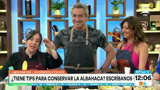 Porotos granados con mazamorra Camila chef explica receta casera  Tu Día  Canal 13 [upl. by Solberg]