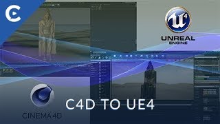 Cinema 4D Plugin CVC4D to UE4 [upl. by Alyakim]