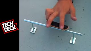 Tech Deck Tutorials Intermediate Street Tricks [upl. by Patric]