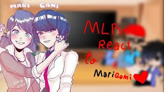 MLB react to MariGami❤ gacha club\\ read desc❤🐲🐞 [upl. by Imailiv]