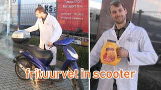 Doet een scooter het op FRITUURVET [upl. by Hock922]