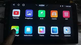 Maps setting in Android Car stereo How to set default navigation in Android Car player [upl. by Danna]