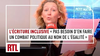 Le Sénat adopte en commission une proposition de loi pour interdire l’écriture inclusive  quotEnfin quot [upl. by Sabsay]