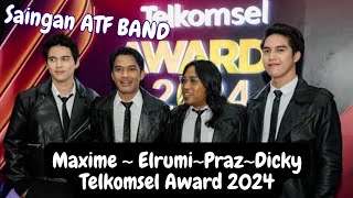 MaximeElrumiPrazDicky Live at Telkomsel Award 2024 [upl. by Fredra]