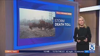 9 confirmed dead in California storm Wednesday 9 am Team Coverage [upl. by Aseral]