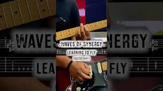 Learning To Fly Riff  Stratovarius Guitar Tablature Fast and Slow Tutorial Lesson wavesofsynergy [upl. by Eniotna]