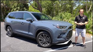 Is the 2024 Toyota Grand Highlander a BETTER midsize SUV than a Kia Telluride [upl. by Adianes]