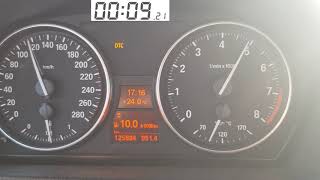 BMW E92 325I 218HP ACCELERATION 0 TO 60 0 TO 100 0100kmh 060mph [upl. by Enrak]