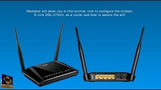 DLINK DSL2740U modem configuration as router secure WIFI change admin password and disable WPS [upl. by Aleiram465]