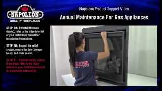 Napoleon Gas Appliance Annual Maintenance Tutorial [upl. by Antrim]