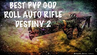 BEST PVP GOD ROLL AUTO RIFLE Age Old Bond Auto Rifle Weapon Review  Destiny 2 Season of Arrivals [upl. by Barolet]