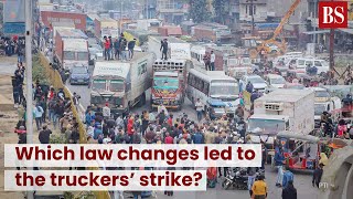 Which law changes led to the truckers’ strike TMS [upl. by Bravin]