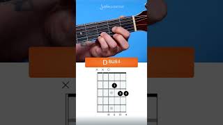 How to play Dsus4 chord on guitar easy embellishment chord [upl. by Terriss487]