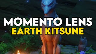 Use the Momento Lens to investigate the Earth Kitsune in Genshin Impact [upl. by Tennies]