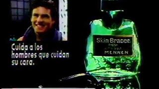 Comercial Skin Bracer de Mennen Chile año 1988 [upl. by Erreid504]