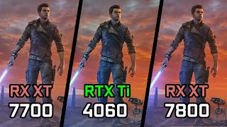 RX 7700 XT vs RTX 4060 Ti 16GB vs RX 6800 XT  Test at 1080p 1440p 2160p resolutions [upl. by Sowell688]