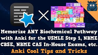 Quickly Memorize ALL Biochemical Pathways with Anki for USMLE Step 1 NBME CBSE and InHouse Exams [upl. by Yahs]