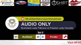 Bushland Lady Falcons vs Ponder Lady Lions [upl. by Cari]