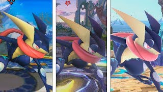 Super Smash Bros Ultimate  Greninja Evolution  20142018 [upl. by Fred]