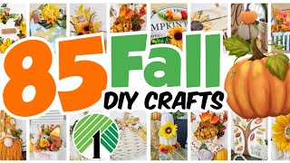 85 GENIUS Dollar Tree DIY Crafts For Fall [upl. by Onifur517]