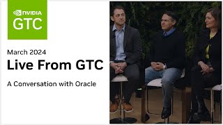 Live from GTC 2024  Interview with Oracle [upl. by Comptom]