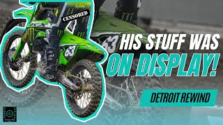 quotTHAT BOY WAS COMMITTEDquot DETROIT SX REWIND  Bubbas World w James Stewart [upl. by Liggett]