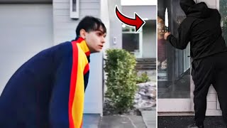 Lucas and Marcus  We Attached a Stranger Breaking into our House [upl. by Atsirtal]