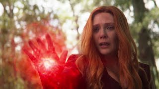 Scarlet Witch kills Vision Visions death  Wakanda team vs Thanos  Avengers Infinity War [upl. by Abbye]