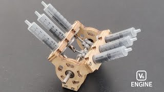 Making V6 Engine Using Magnets [upl. by Sheila754]